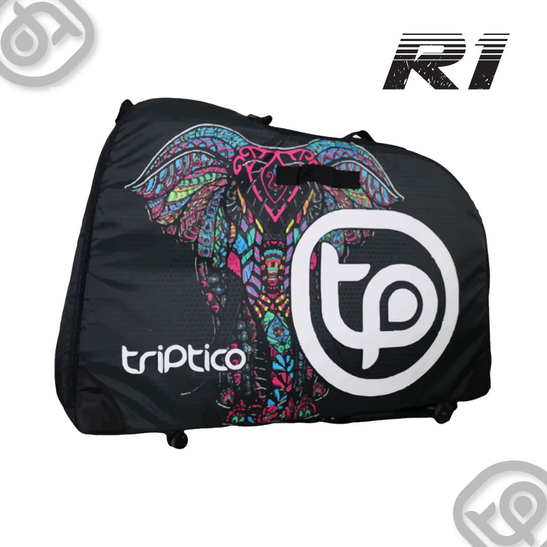 MALETA R1 DISEÑO ELEFANTE - FUCSIA