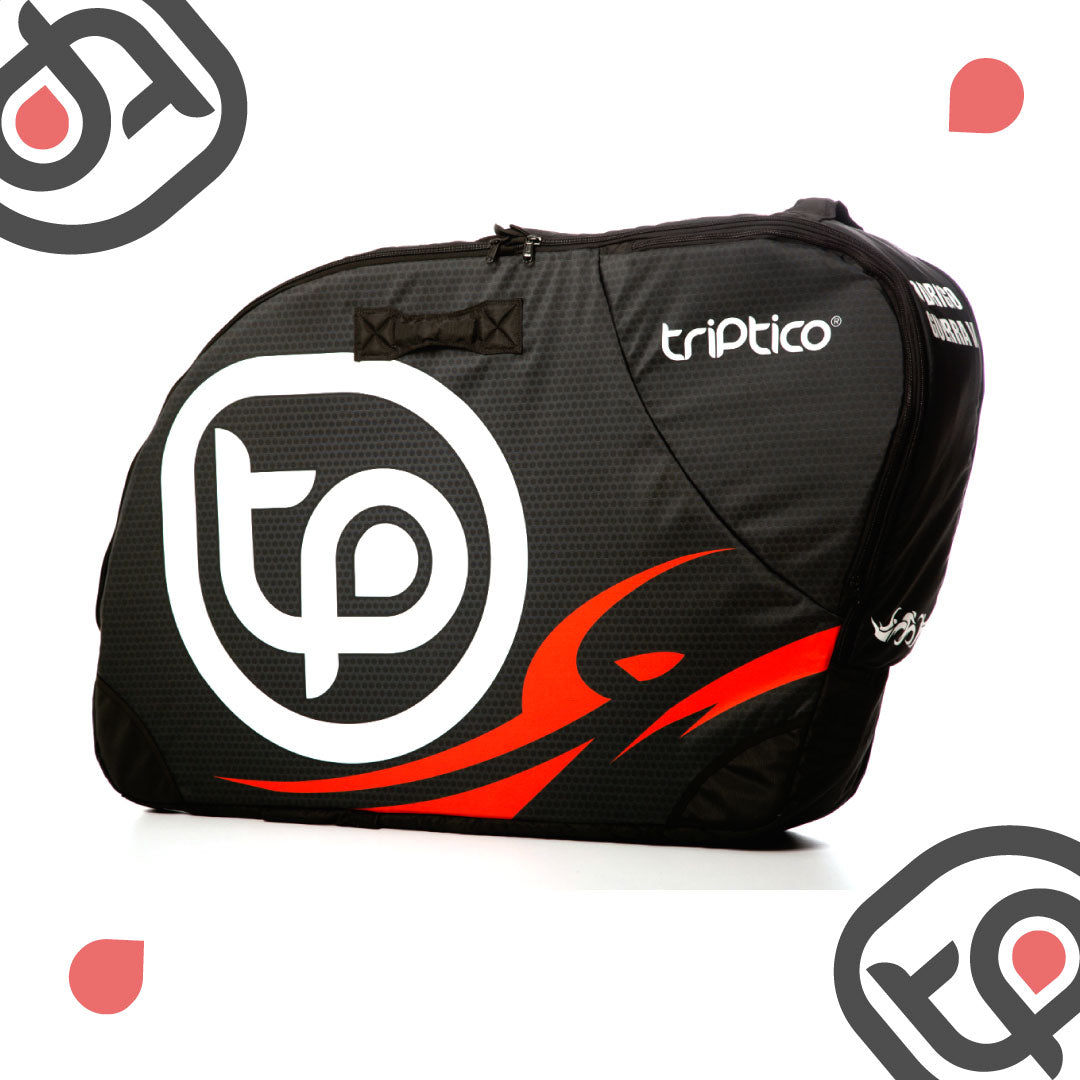 MALETA R4 NEGRO CON ROJO