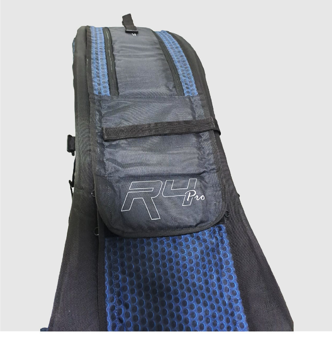 MALETA R4 PRO-TURBO CALAVERA-AZÚL-NEGRO