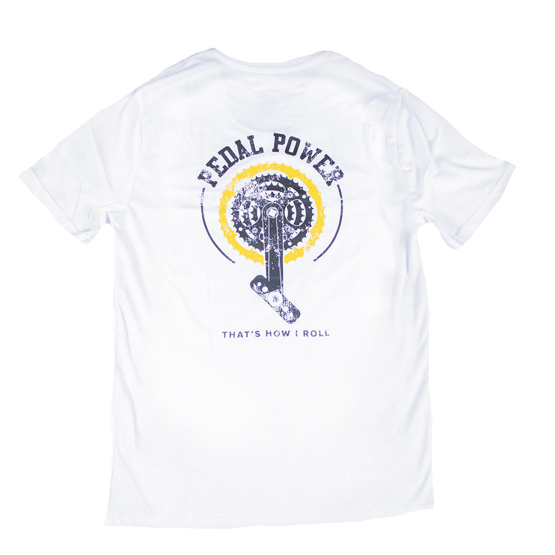 CAMISETA BLANCA MTB