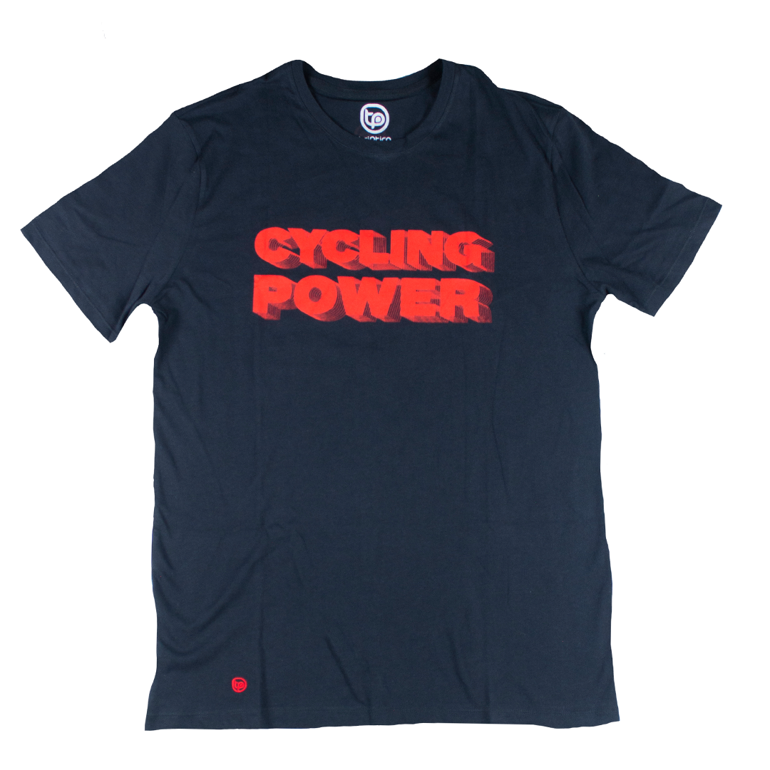 CAMISETA NEGRA CYCLING POWER