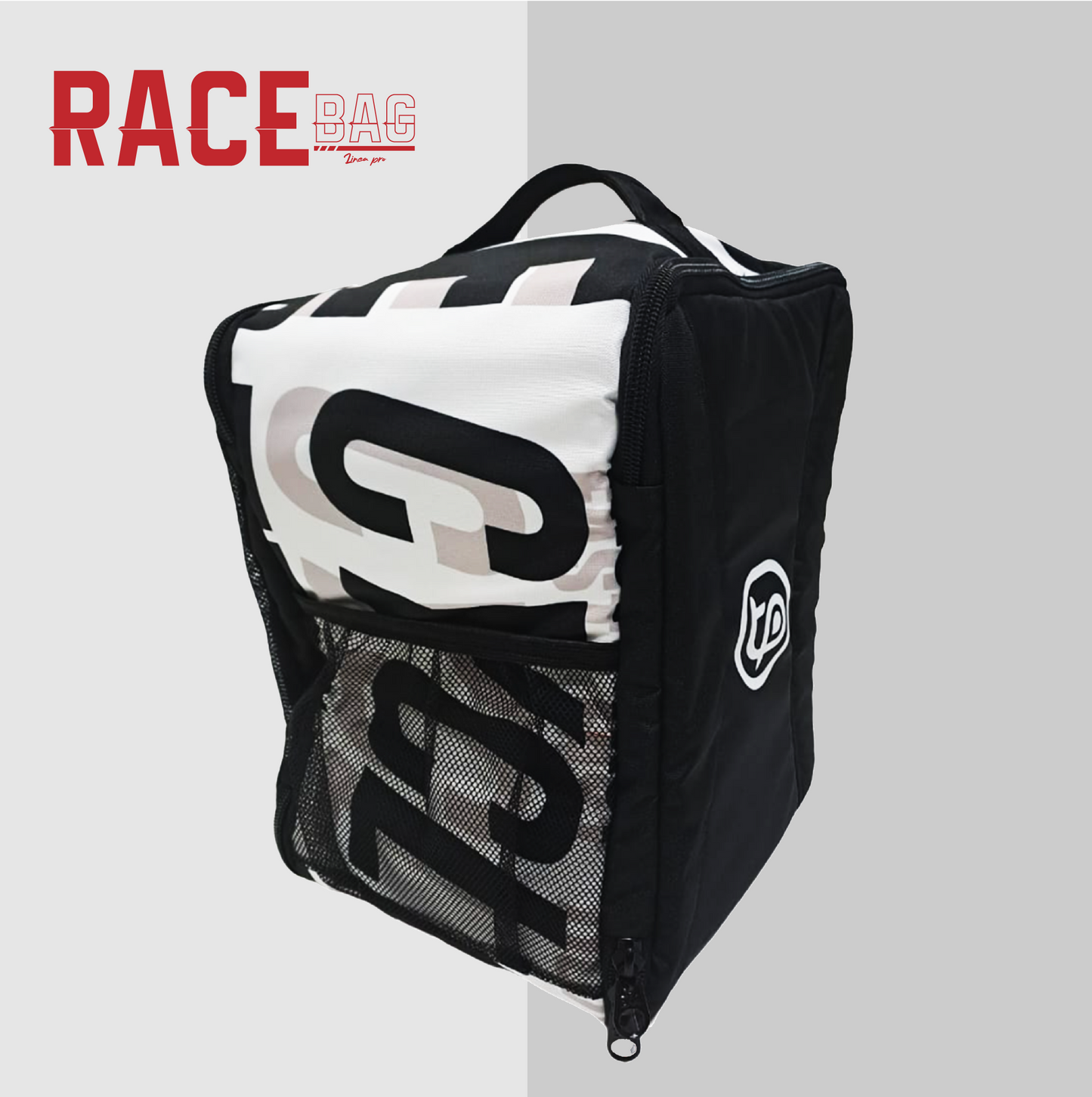MALETÍN RACEBAG LETTER GAME BLANCO - PRÓXIMAMENTE