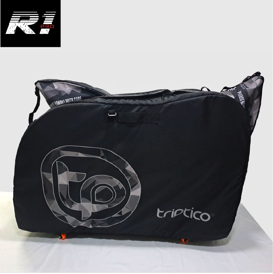 MALETA R1 PRO SOLO LOGO TRIANGULOS INVERTIDO