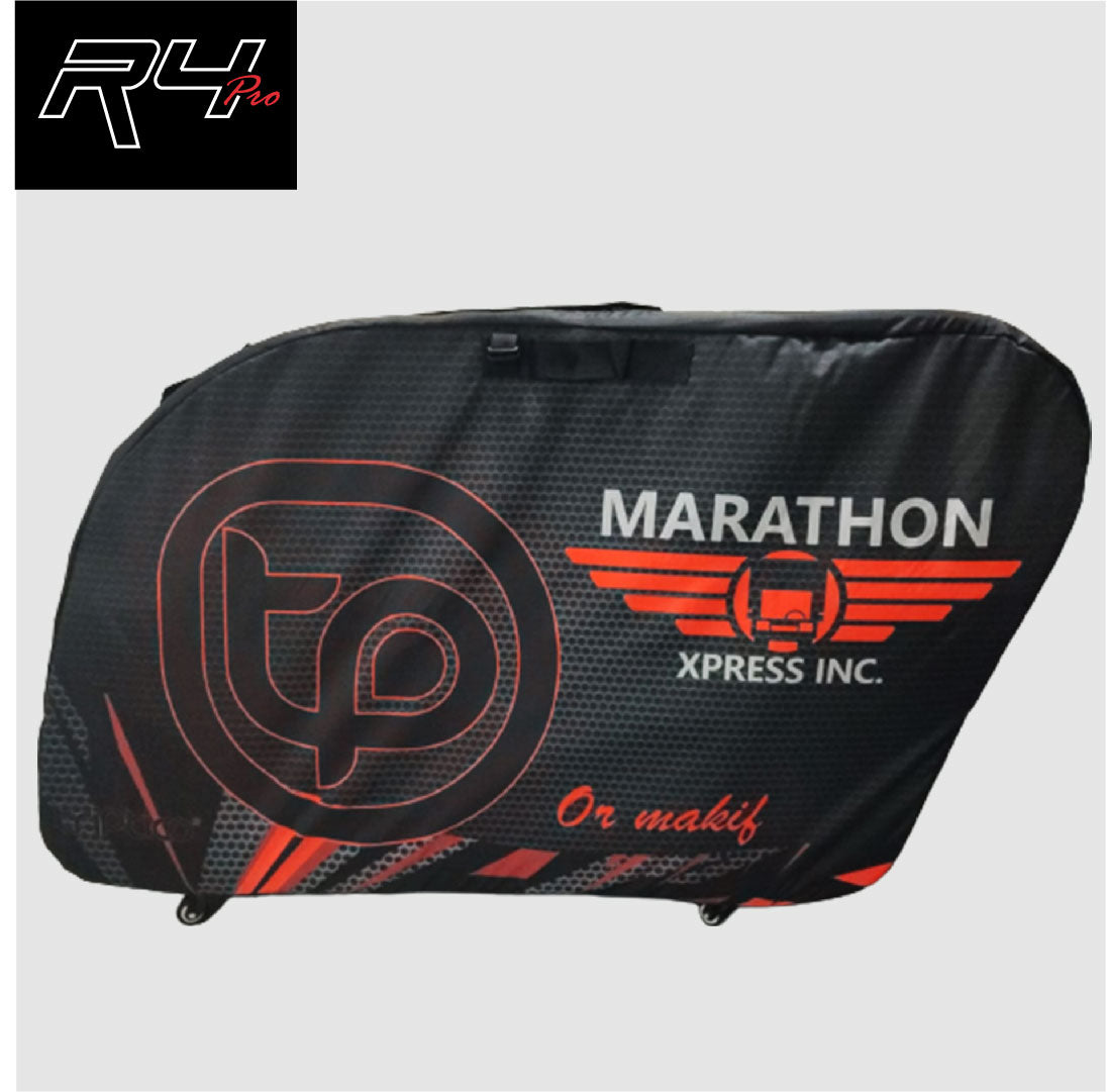 MALETA R4 PRO SWIN-BIKE-RUN-NEGRO-NARANJA