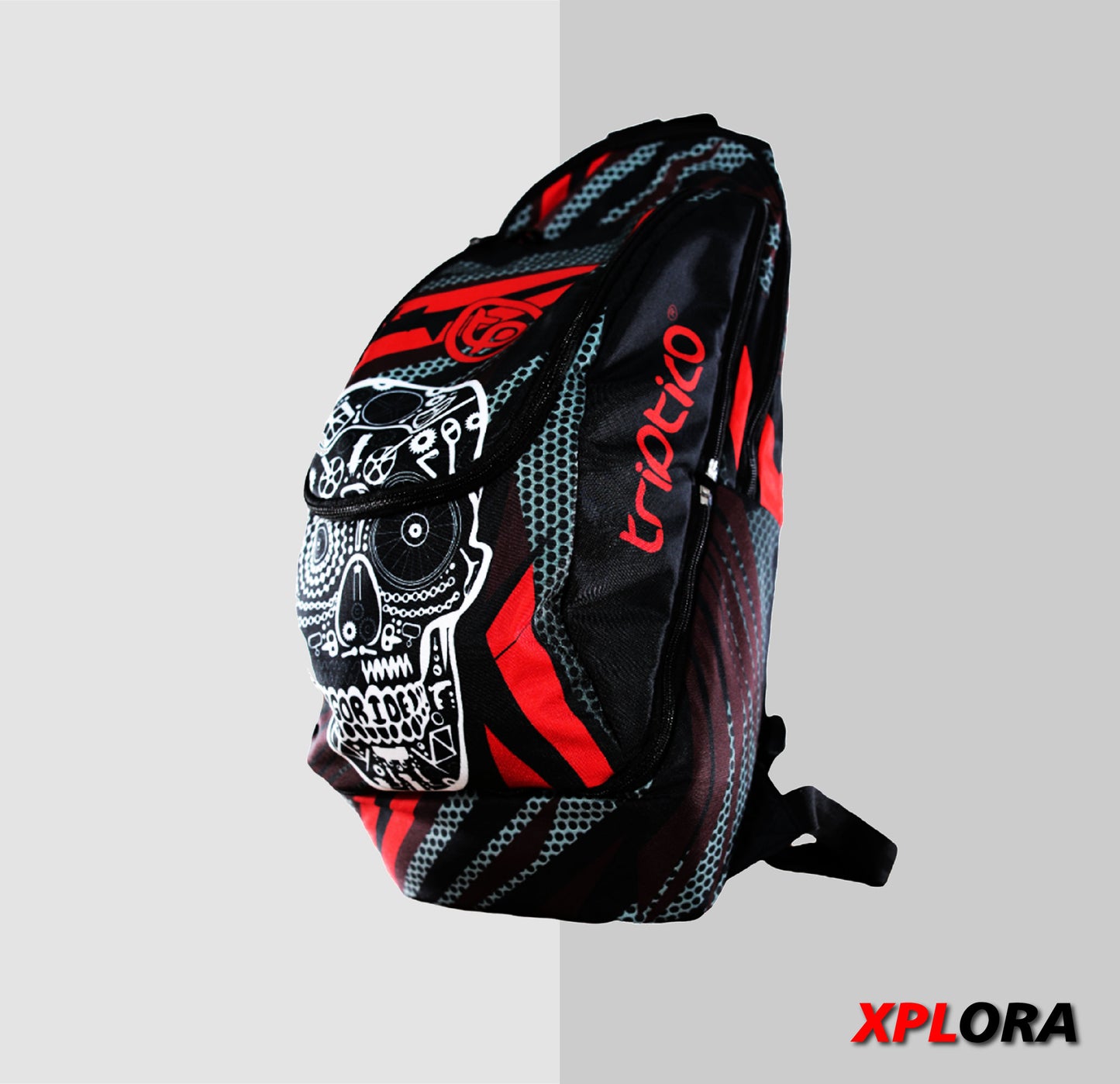 MALETÍN XPLORA TURBO ROJO CALAVERA