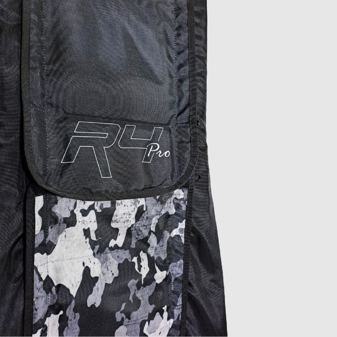 MALETA R4 PRO CAMUFLADO LOGO INVERTIDO NEGRO-GRIS