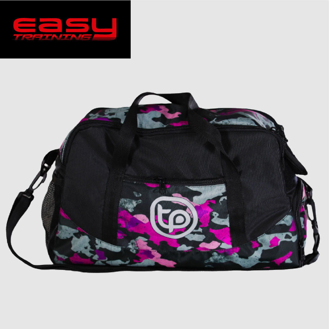 EASY TRAINING SUITCASE CAMOUFLAGED FUCHSIA-GREY