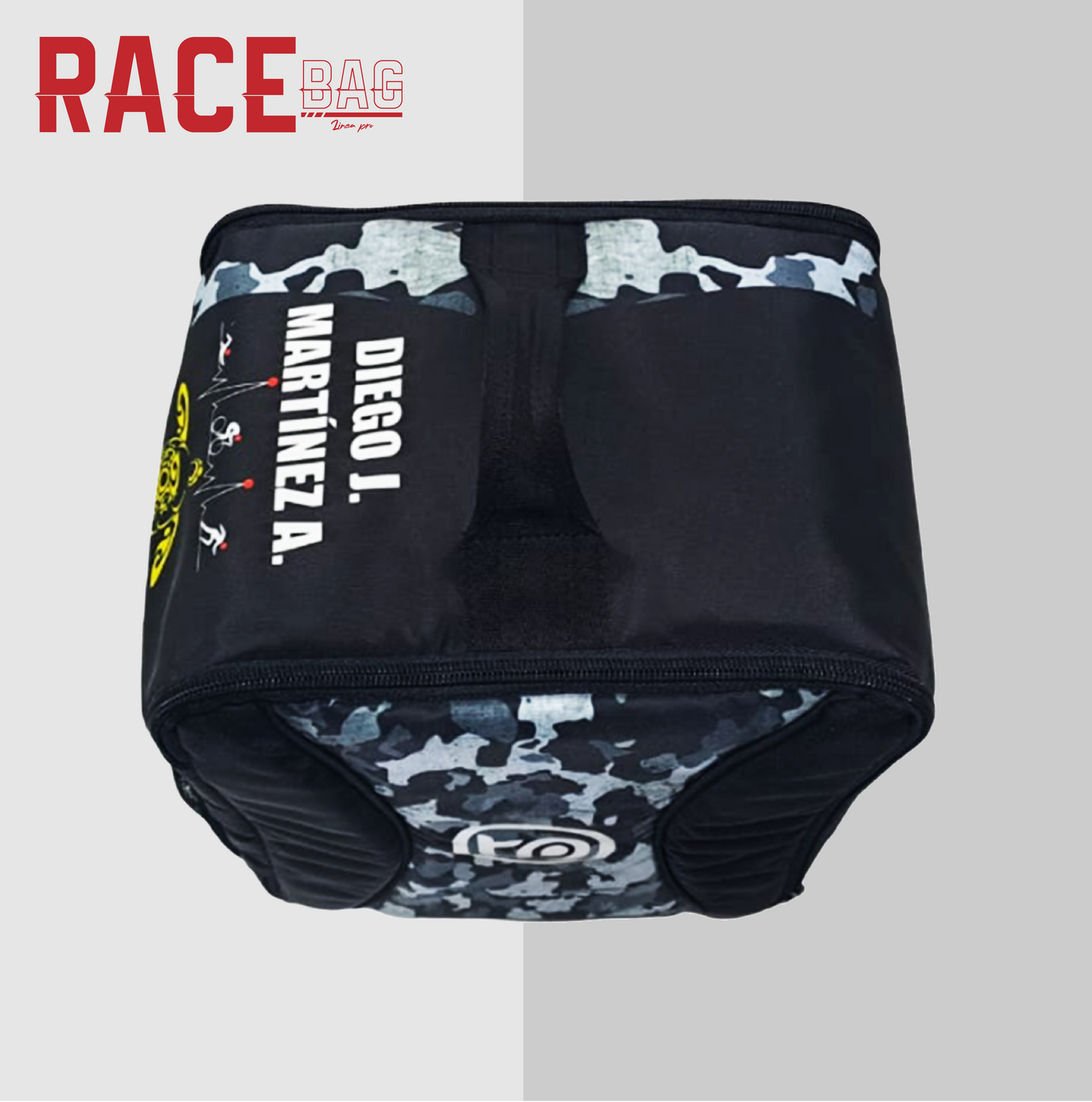 MALETÍN RACEBAG CAMUFLADO GRIS