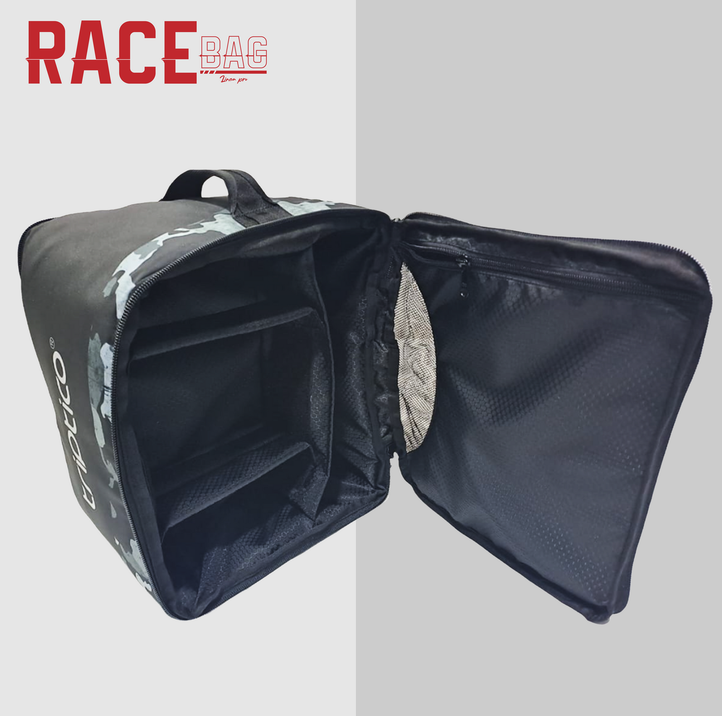 MALETÍN RACEBAG CAMUFLADO GRIS