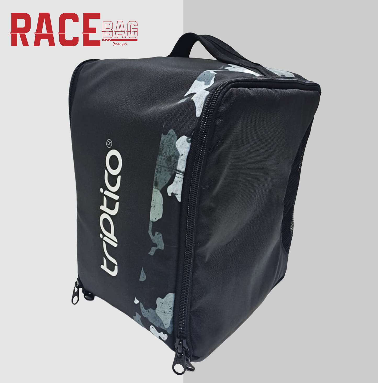 MALETÍN RACEBAG CAMUFLADO GRIS