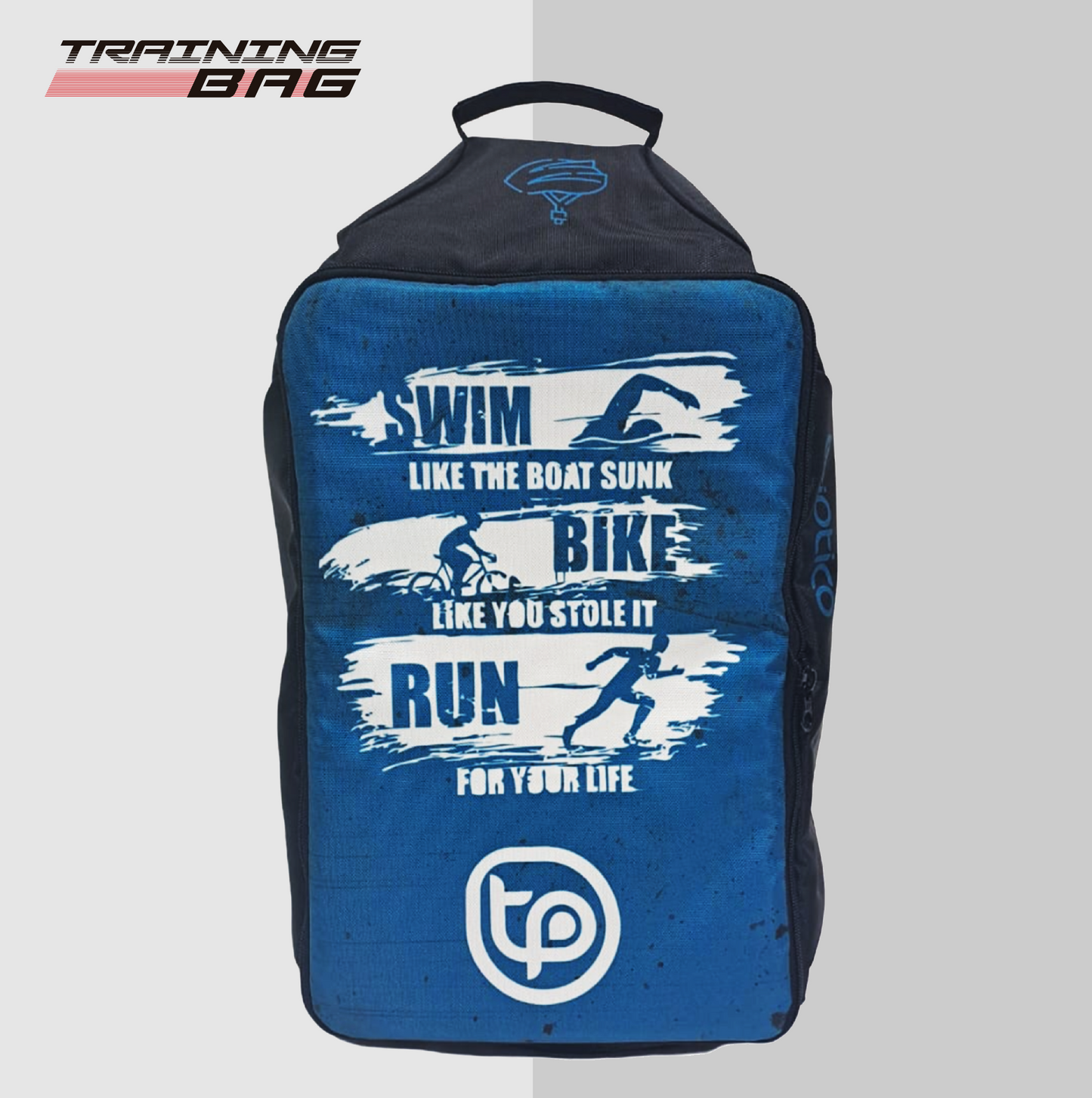 MALETÍN TRAINING BAG SWIN BIKE RUN AZÚL