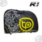 MALETA R1 PRO TURBO CALAVERA - NEGRO-AMARILLO