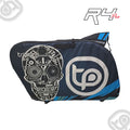 MALETA R4 PRO-TURBO CALAVERA-AZÚL-NEGRO