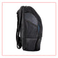 Black briefcase for comfort and protection of sports accessories
